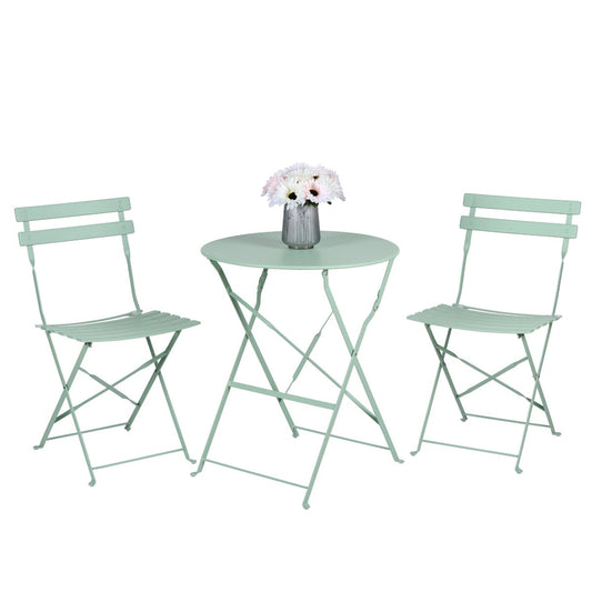 Bistro Set 3-Delig Groen