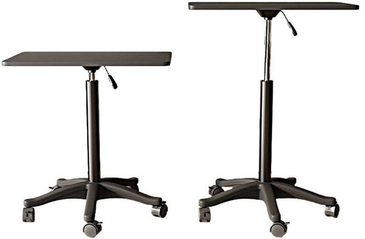 Ceruzo Bijzettafel - Hoogte Verstelbaar - Gasveer - Zwart