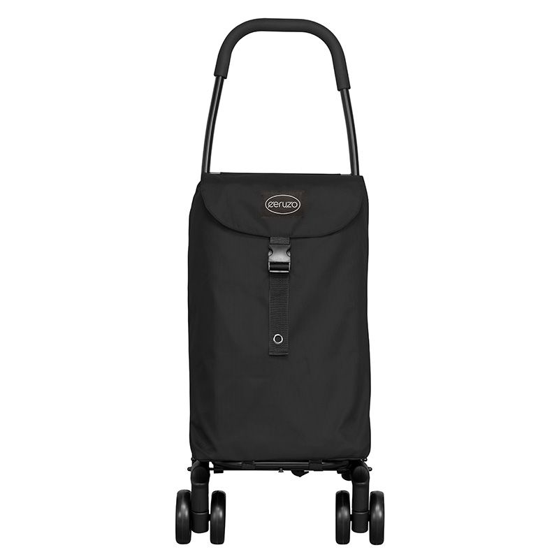 Ceruzo Go Four Boodschappentrolley - Zwart - 43.5 Liter - By Playmarket