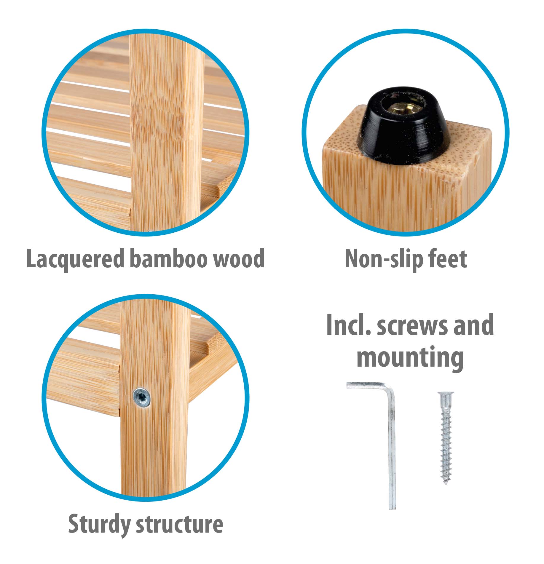 Bathroom Rack 4 Levels