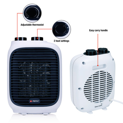 Portable Heater 230V 1500W Ptc