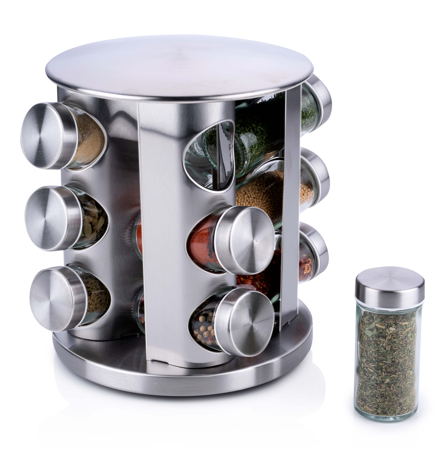 Spice Rack 12Pc Revolving