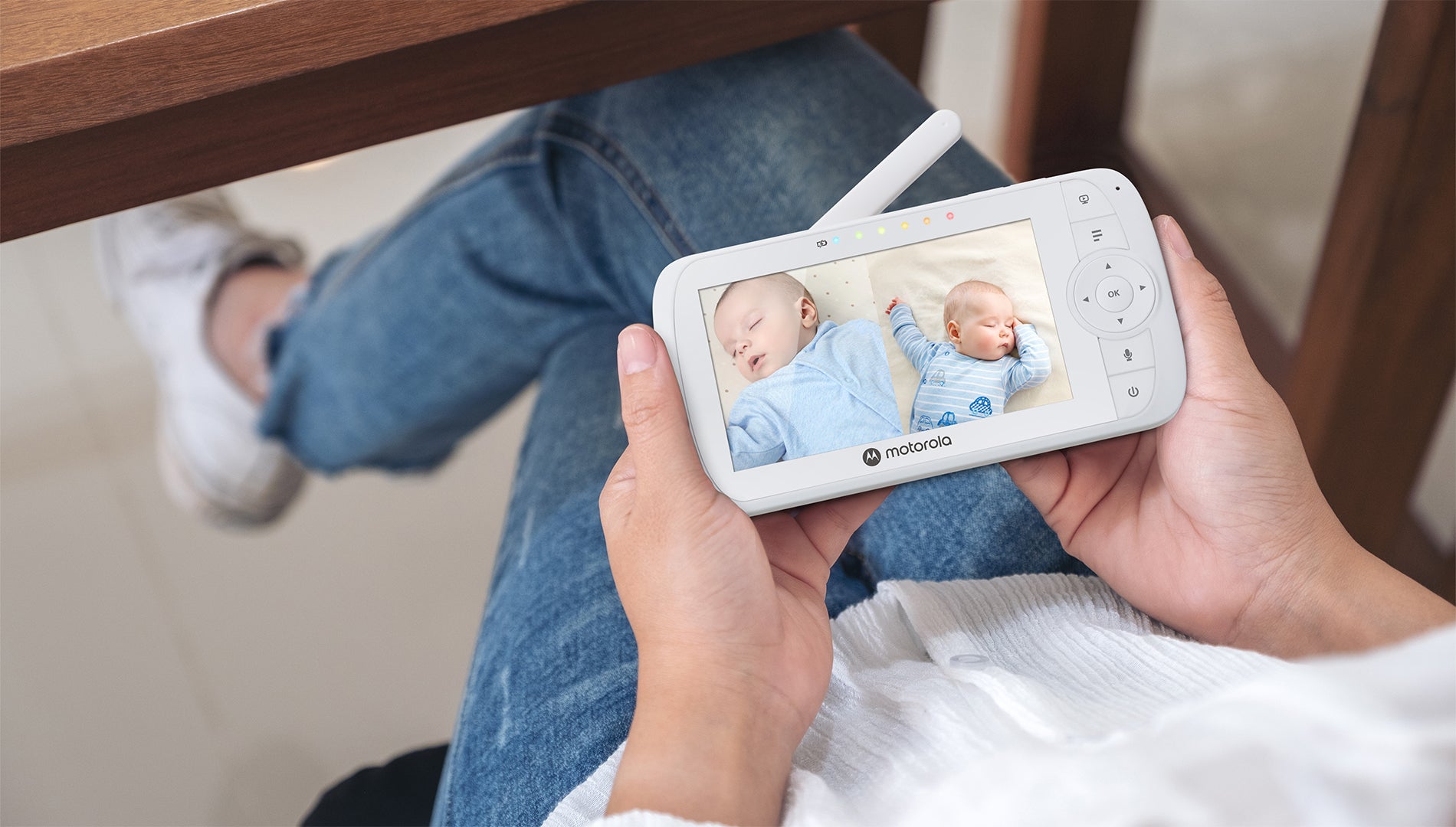 Baby Monitor Vm35-2 5" Wht