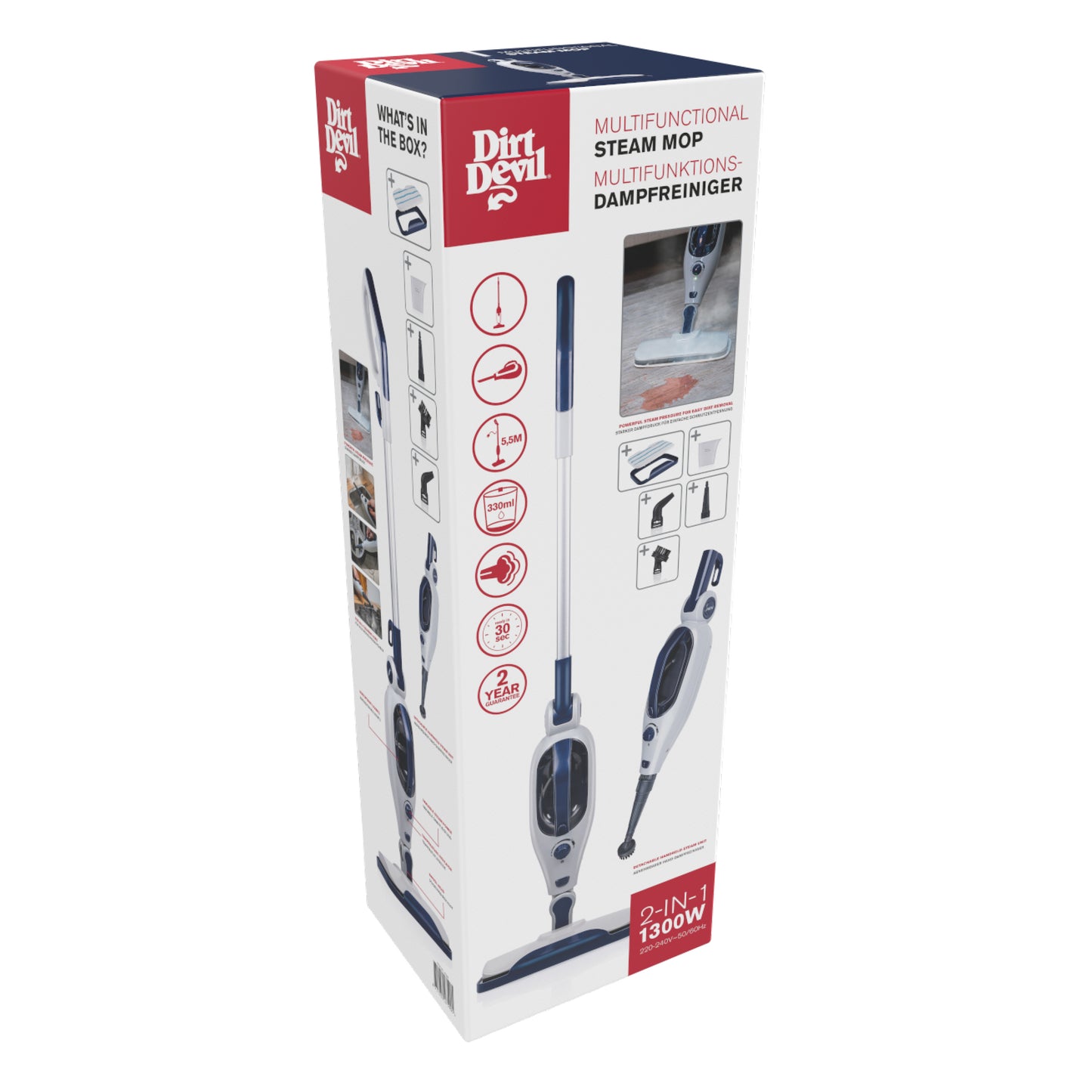 Steam-Mop 1300W 230V