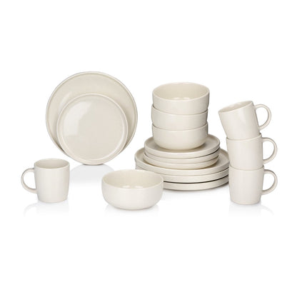 Dinnerware Set 16Pc Stoneware