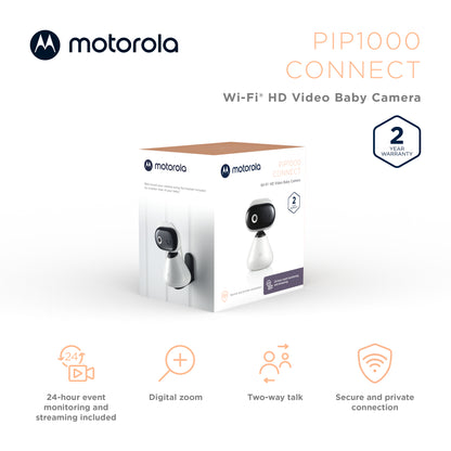 Baby Monitor Pip1000 Wht