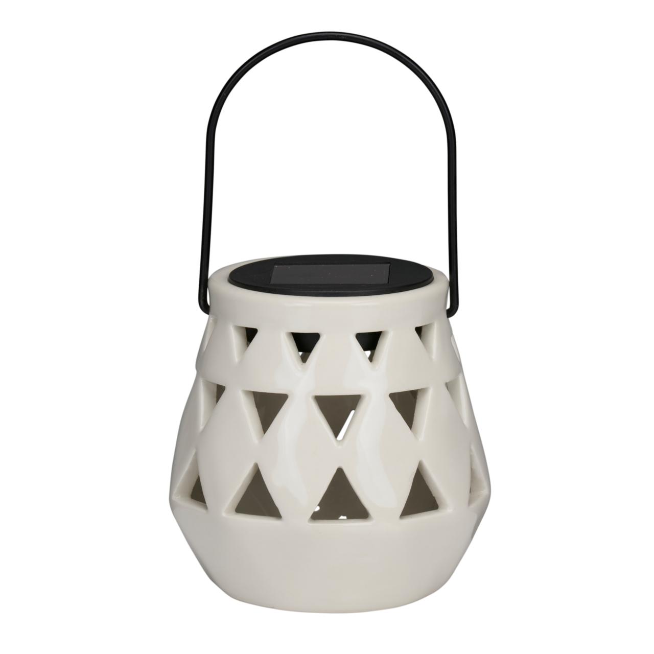 Solar Lantarn White 11Cm
