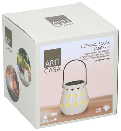 Solar Lantarn White 11Cm