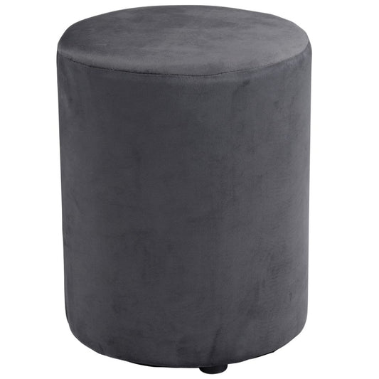 Stool Velvet Grey