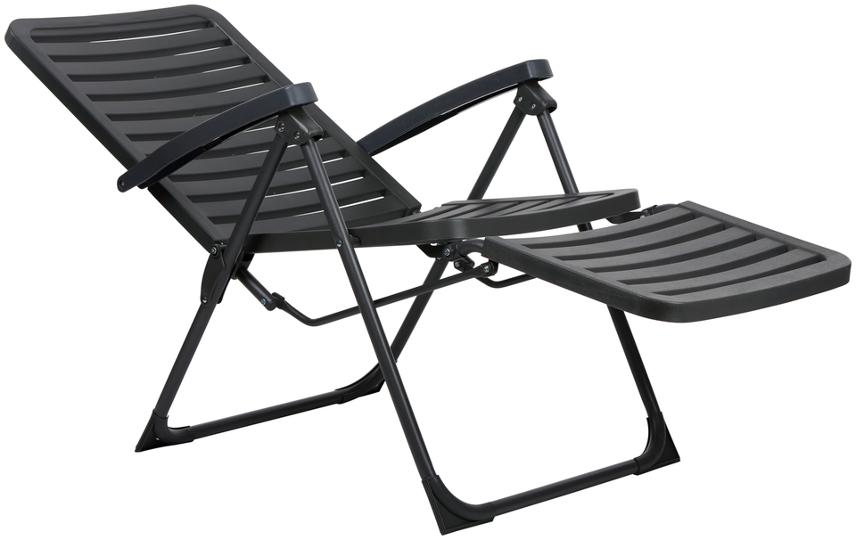 Garden Chair Foldable Footrest