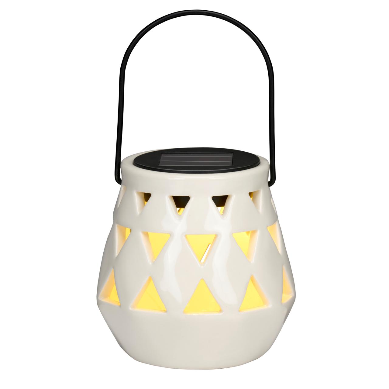 Solar Lantarn White 11Cm