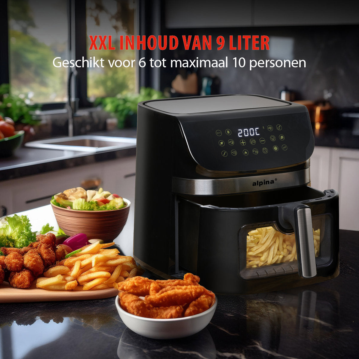 Air Fryer 9L 1800W