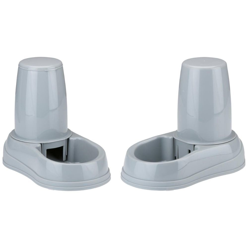 Pet Drinker & Dispenser 2Pcs