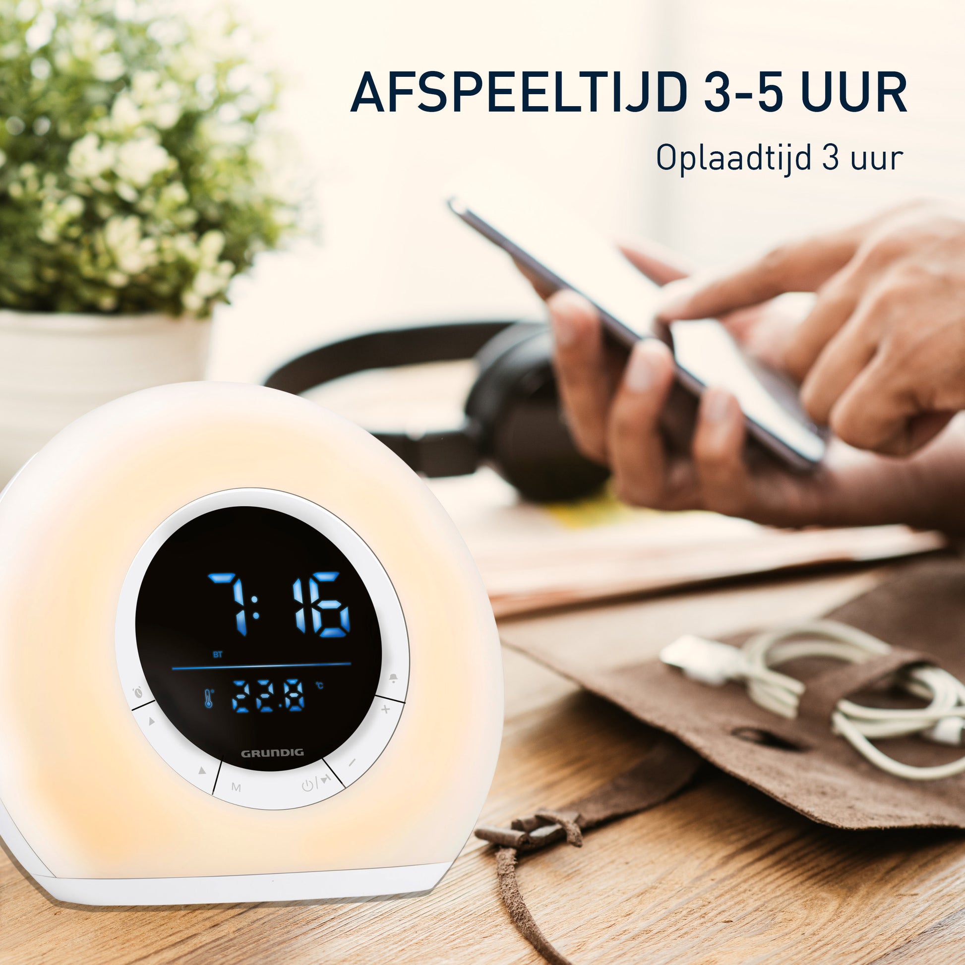 Wake-Up Light Wekker Met Radio