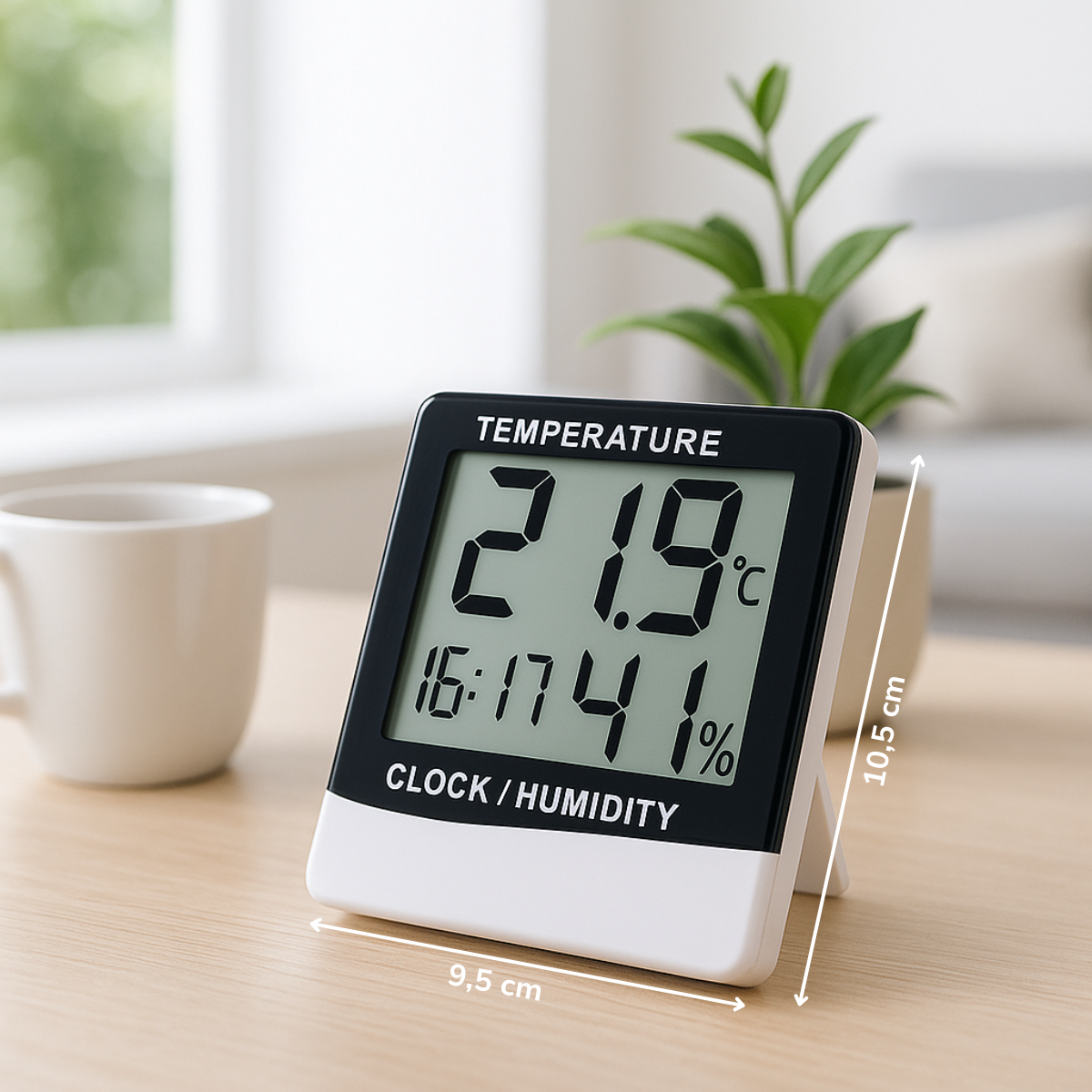 Weerstation 9.5 X 10.5 X 2 Cm