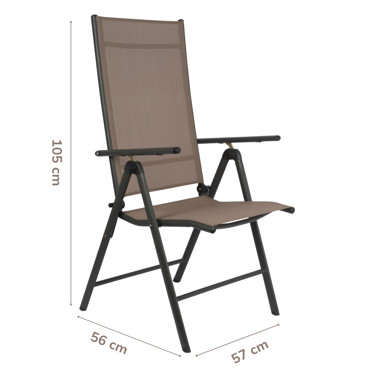 Tuinstoelen Set Santiago Taupe