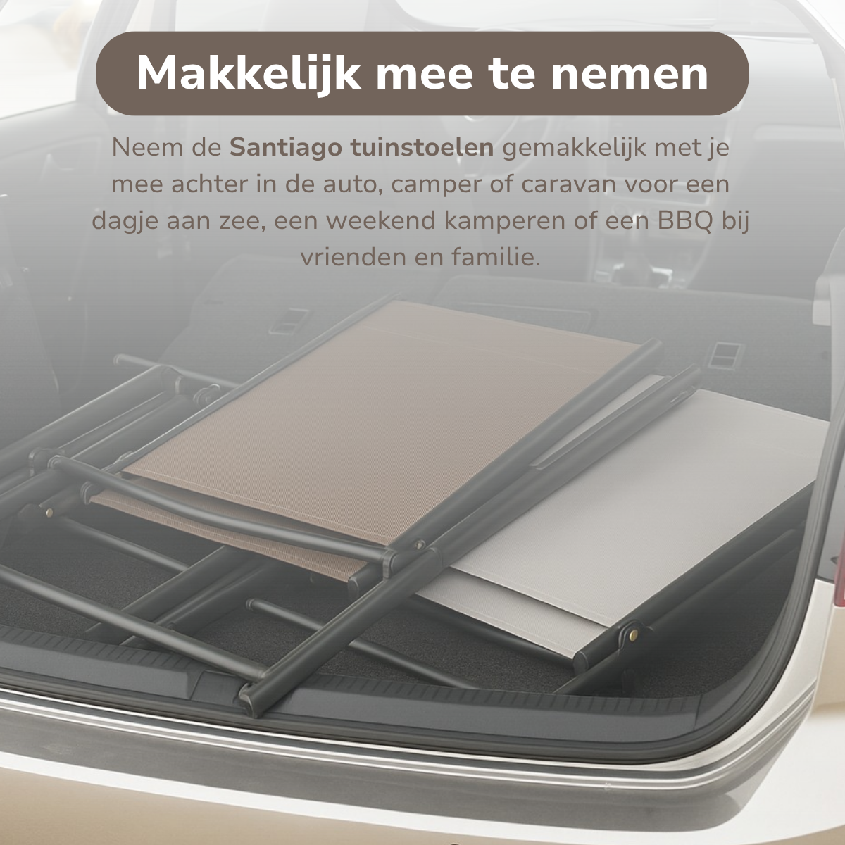 Tuinstoelen Set Santiago Taupe