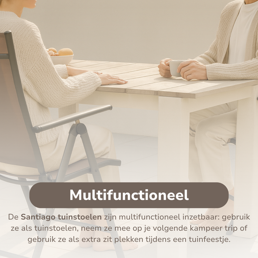 Tuinstoelen Set Santiago Taupe