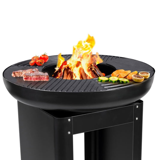 Vuurkorf En Teppanyaki Grill 61X61X90Cm