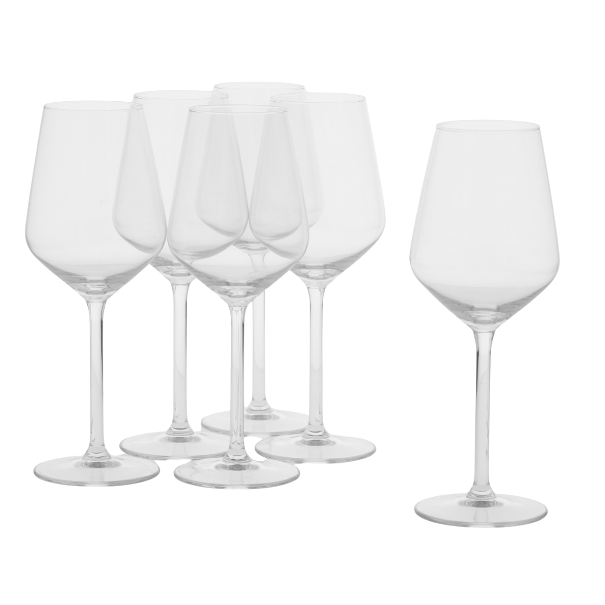 Wineglass 37Cl Gl 6Pcs