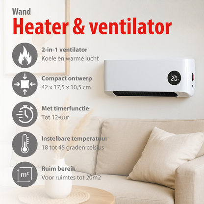 Ptc Heater Wall 1000/2000W