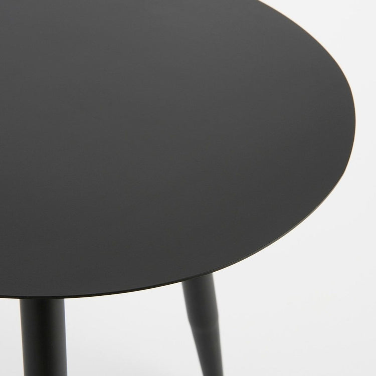 Side Table Black Set Of 2 - L80Xw60Xh47Cm