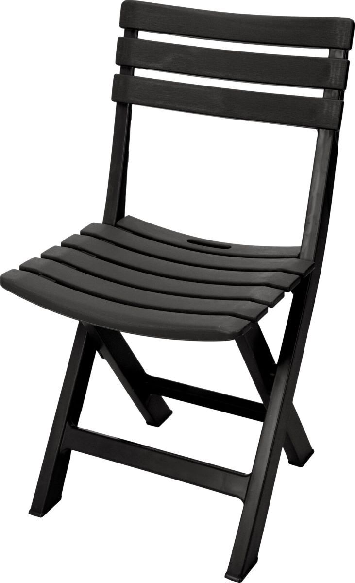 Progarden - 4 Tuinstoelen Komodo - Antraciet