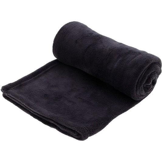 Fleece Deken - 125X150 - Donkergrijs