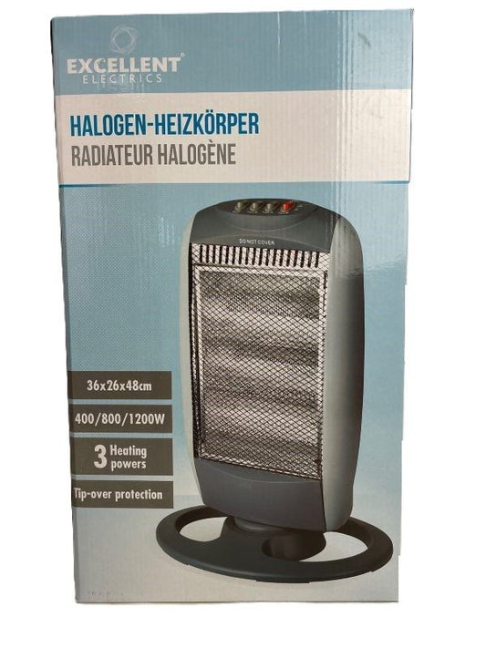 Excellent Electrics Straalkachel - Halogeen Verwarmer - Warmtebereik 20M2