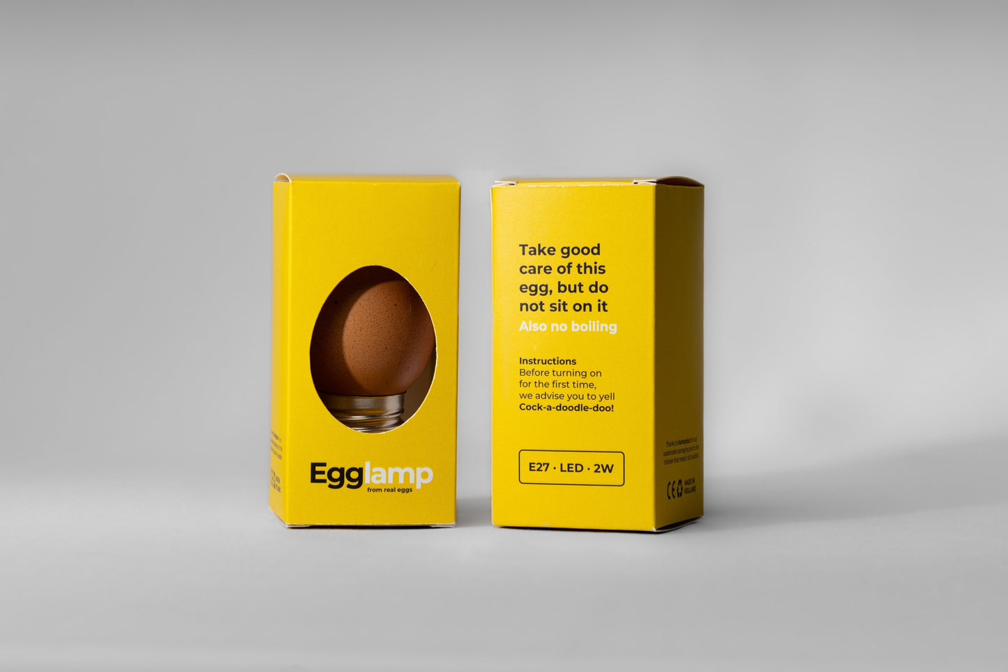 Egglamp Brown